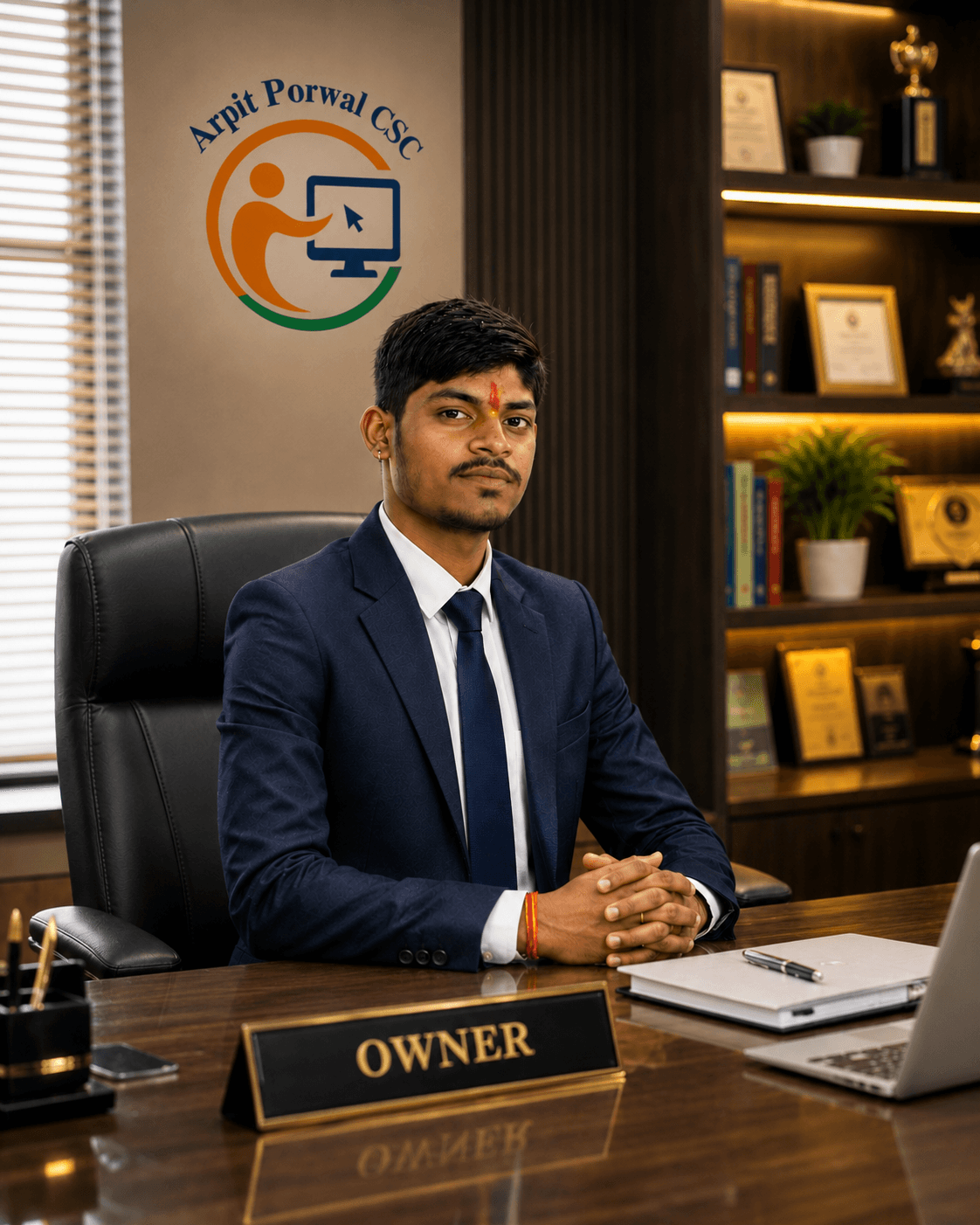 Arpit Porwal — Owner, Arpit CSC · Jan Seva Kendra